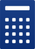 calculator-blue